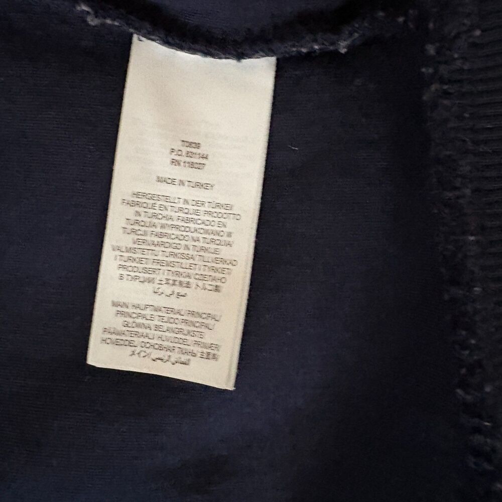 Boden Women's Long Sleeve Teddy Bomber Full Zip Jacket SV3 Navy Blue XL - Picture 7 of 8